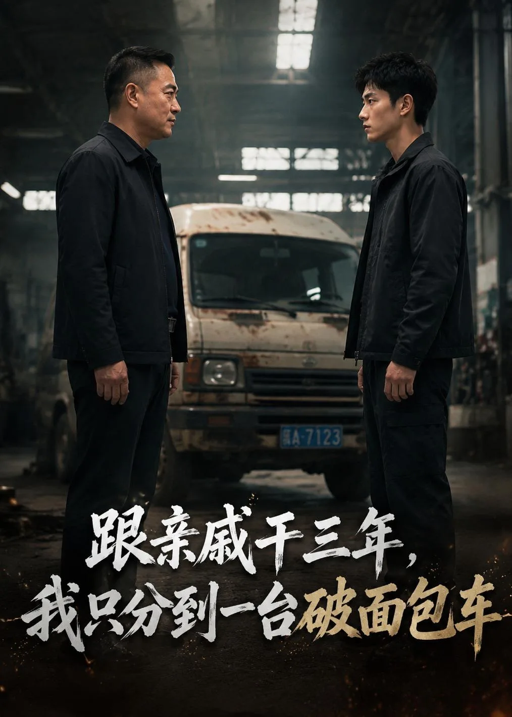 跟亲戚干三年,我只分到一台破面包车