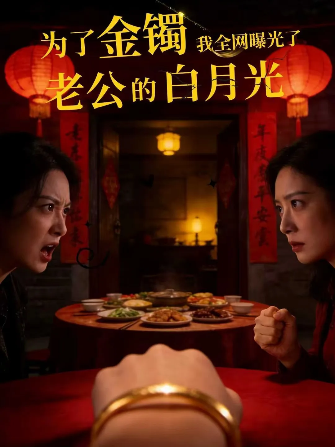 为了金镯,我全网曝光了老公的白月光