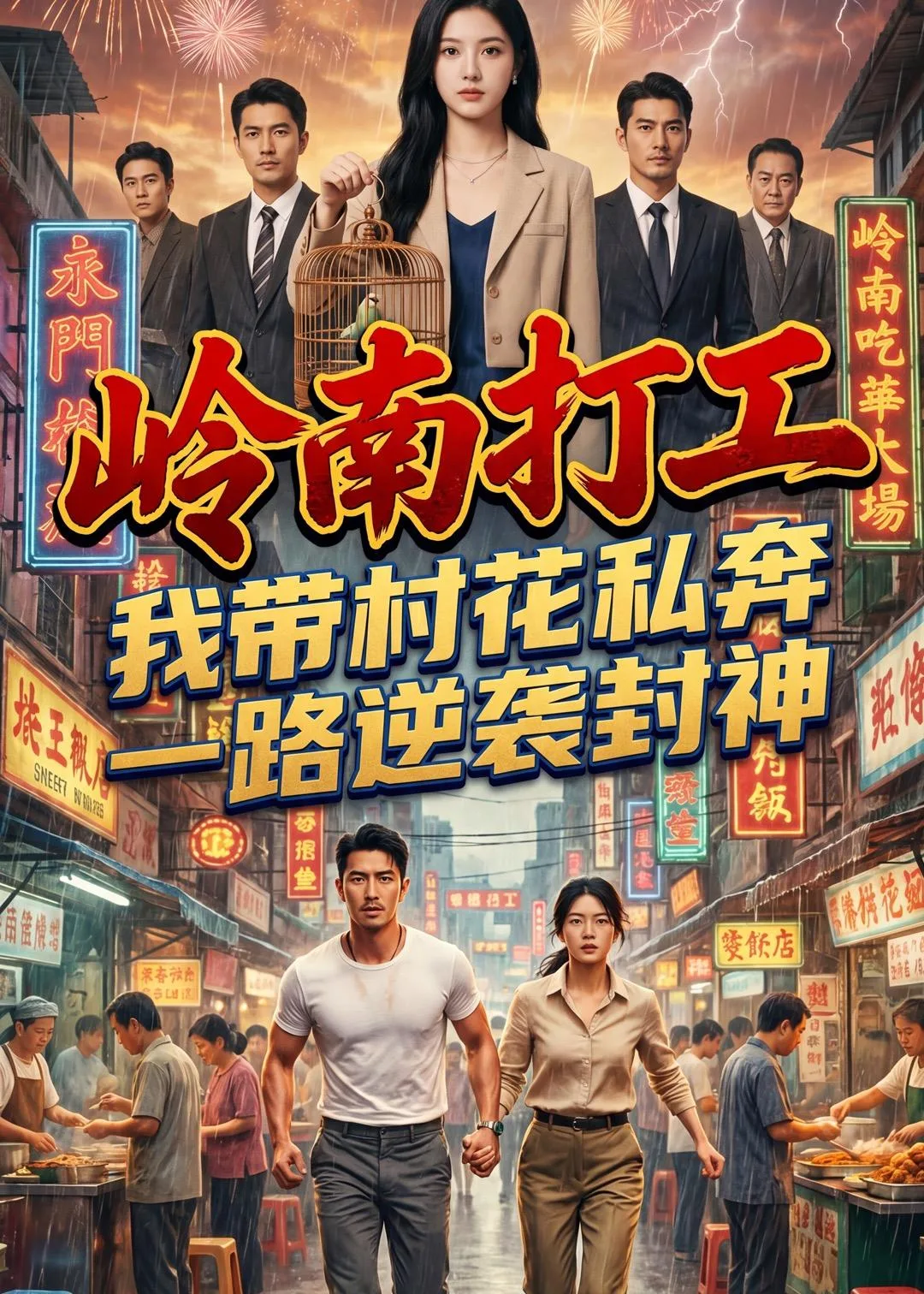 岭南打工：我带村花私奔，一路逆袭封神
