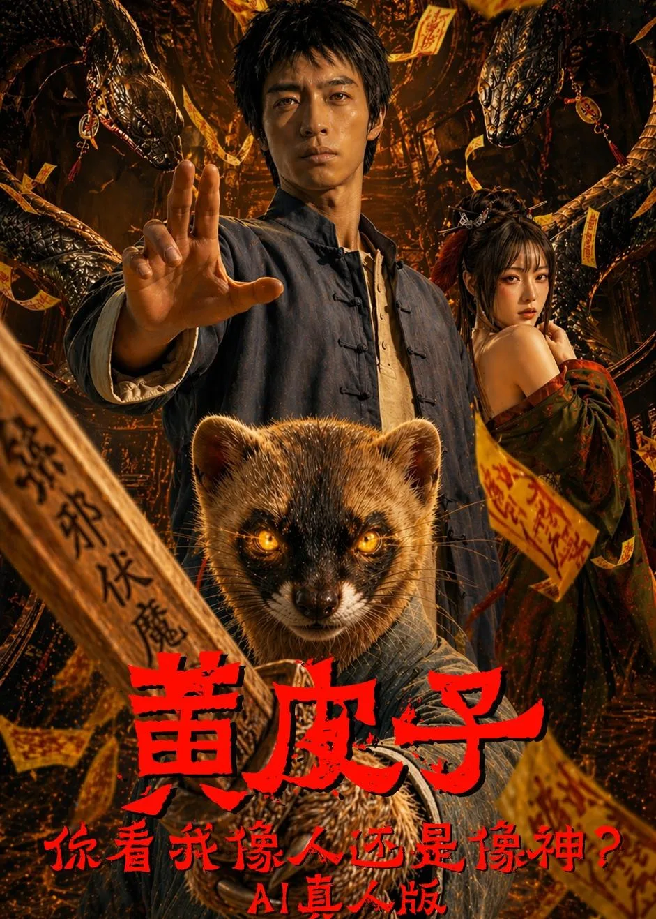 黄皮子你看我像人还是像神
