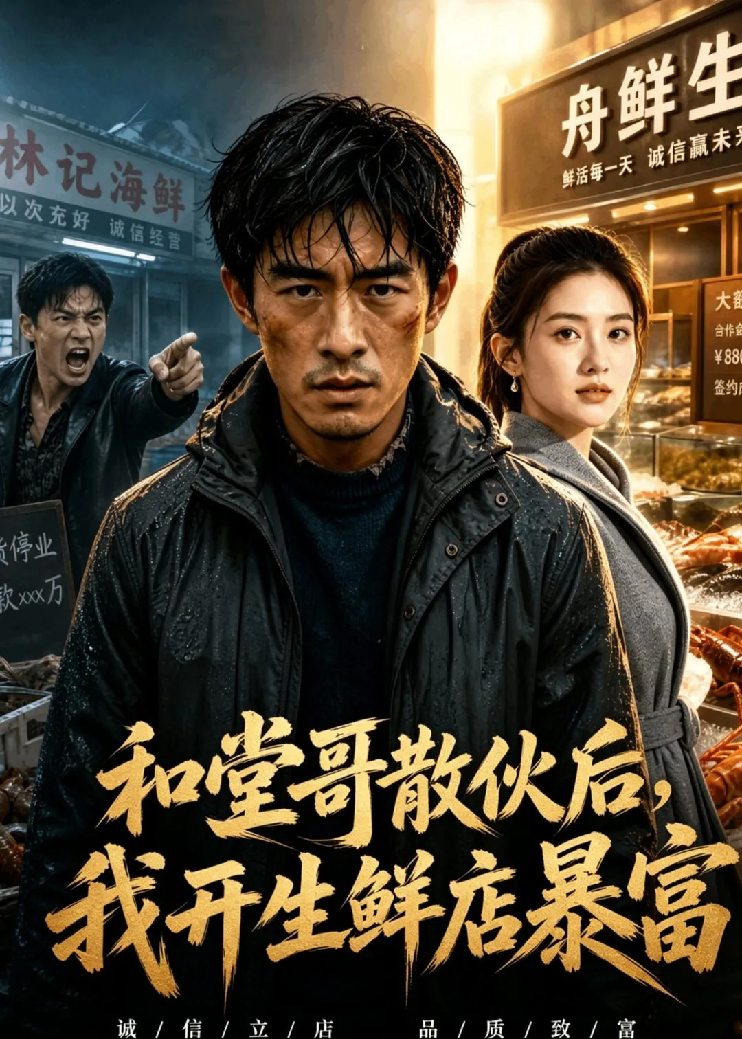 和堂哥散伙后,我开生鲜店暴富