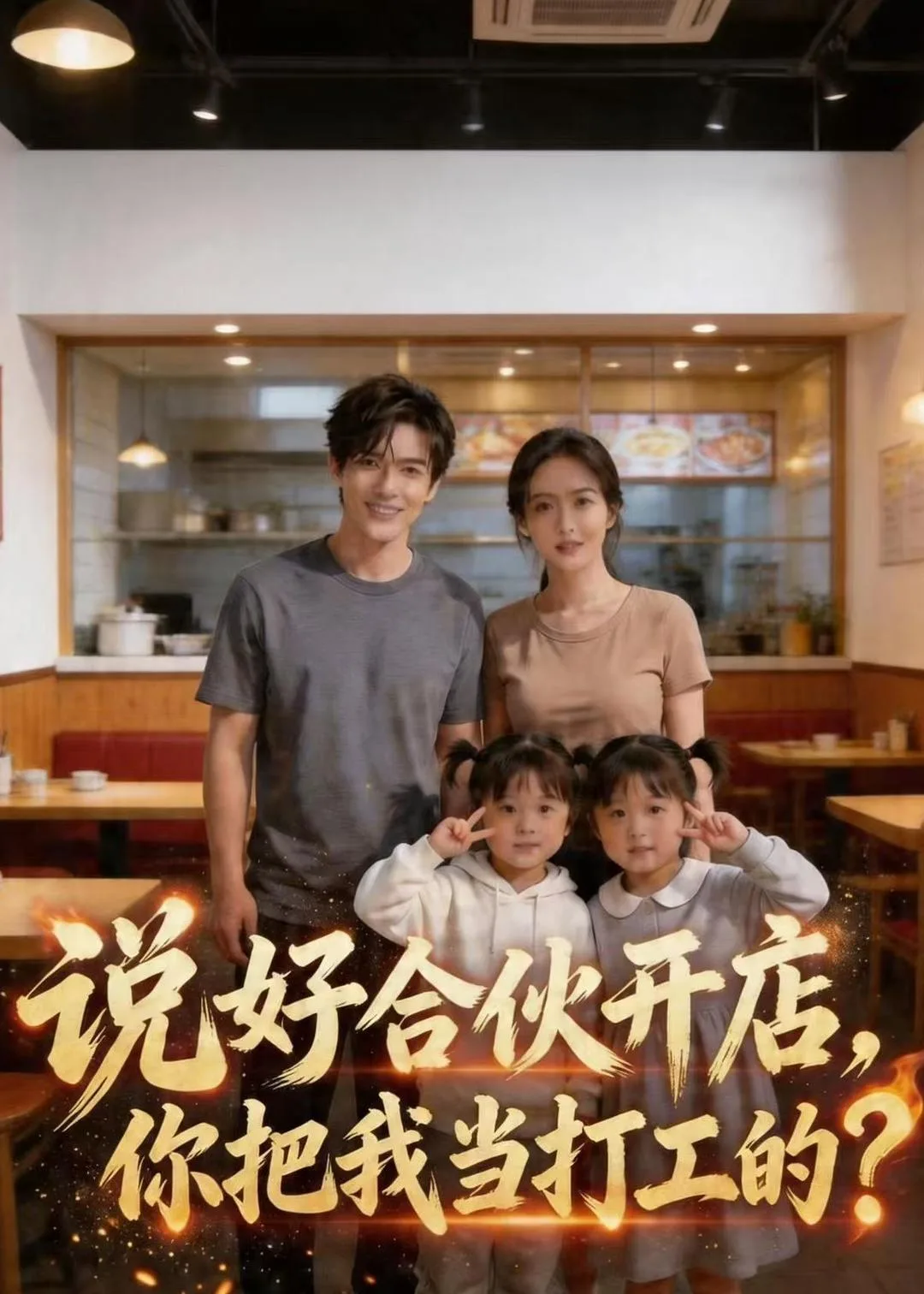 说好合伙开店，你把我当打工的