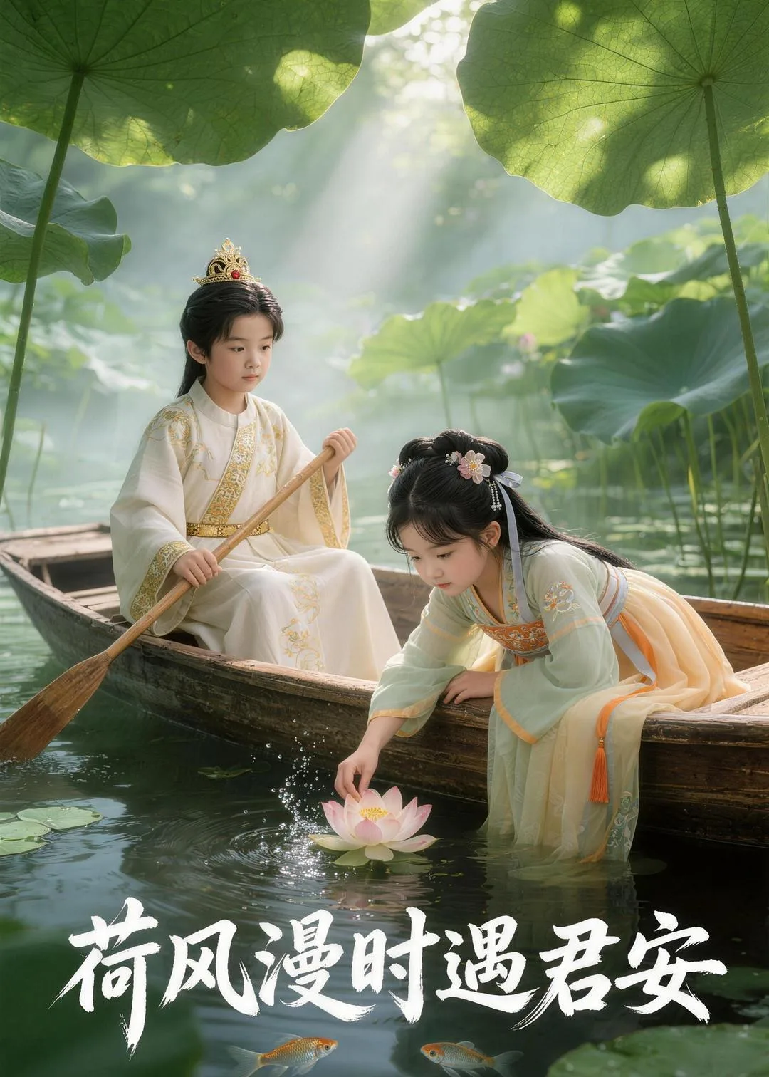 荷风漫时遇君安
