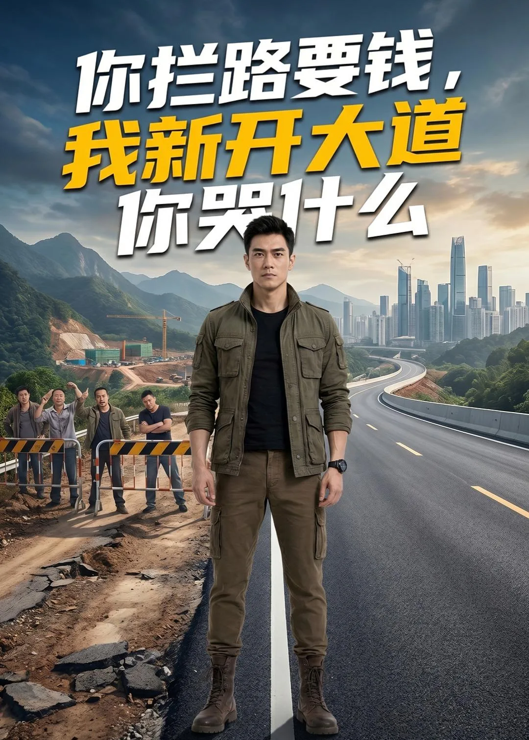 你拦路要钱,我新开大道你哭什么